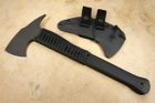 Winkler Combat Axe - Black Laminate - Black Cord Handle