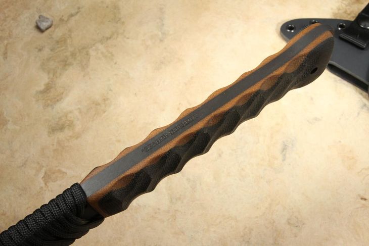 Winkler Combat Axe - Black Cord - Sculpted Wasp Laminate Handle