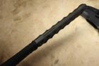 Winkler Hammer Combat Axe - Sculpted Black Laminate - Black Cord Handle