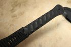 Winkler Hammer Combat Axe - Sculpted Black Laminate - Black Cord Handle