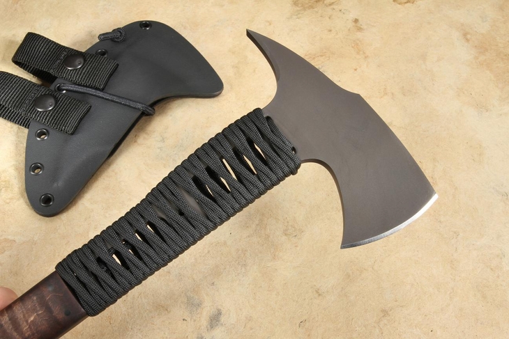 Winkler Combat Axe - Maple - Black Cord Handle