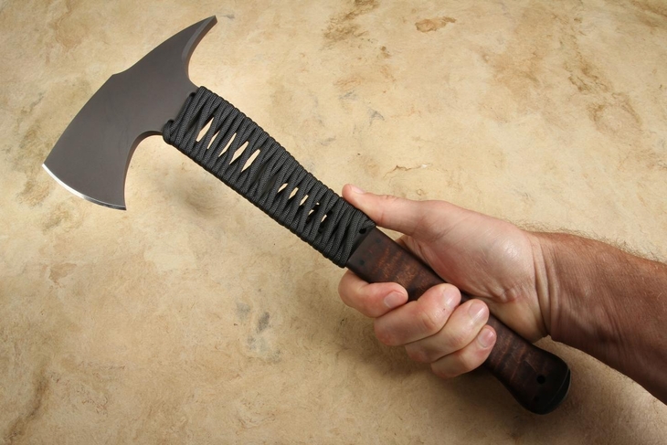 Winkler Combat Axe - Maple - Black Cord Handle