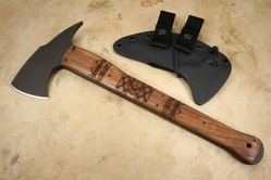 Winkler Combat Axe - Tribal Walnut Handle