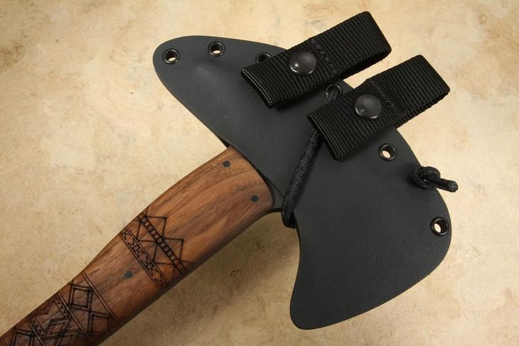 Winkler Combat Axe - Tribal Walnut Handle