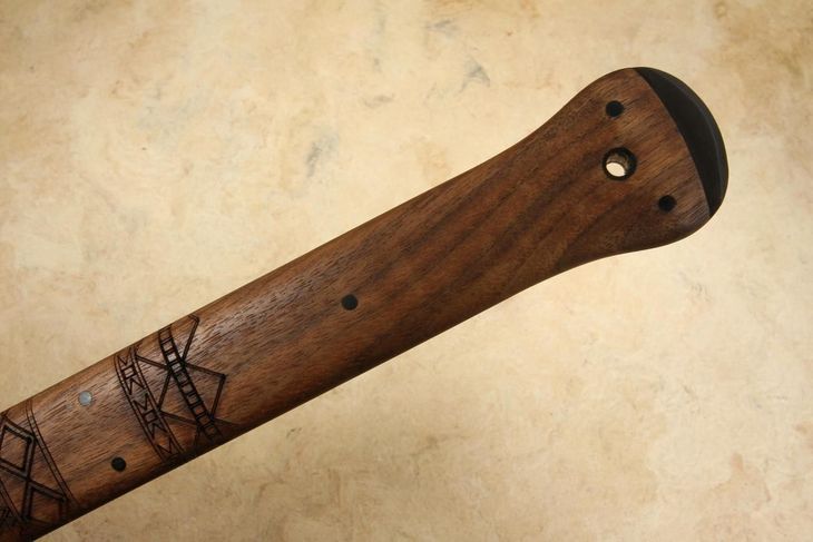 Winkler Combat Axe - Tribal Walnut Handle