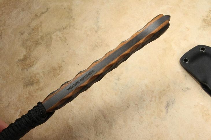 Winkler Hammer Combat Axe - Wasp Laminate - Black Cord Handle