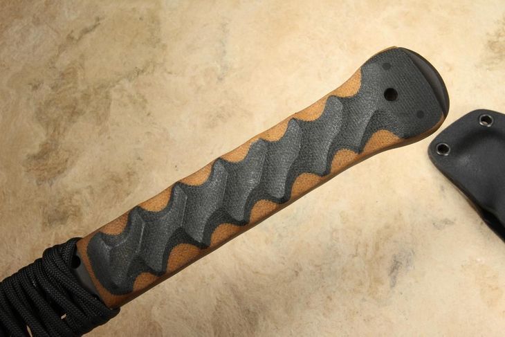 Winkler Hammer Combat Axe - Wasp Laminate - Black Cord Handle
