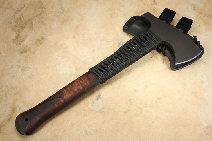 Winkler Hammer Combat Axe - Maple - Black Cord Handle