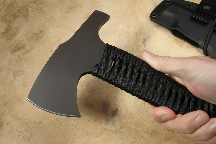 Winkler Hammer Combat Axe - Maple - Black Cord Handle