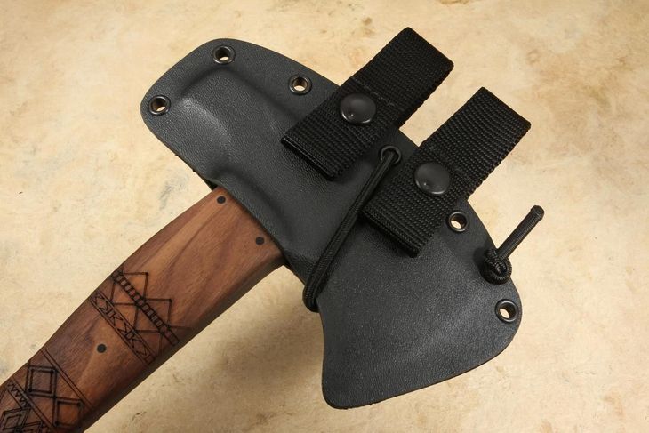 Winkler Hammer Combat Axe - Tribal Walnut Tomahawk