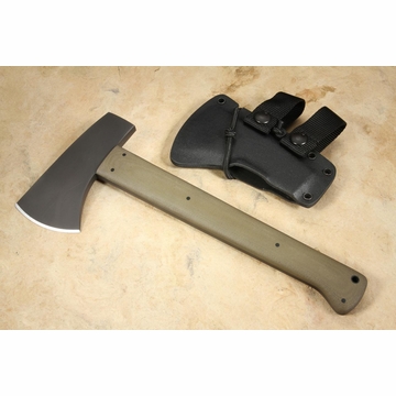 Winkler Highland Hatchet - Green Laminate Axe