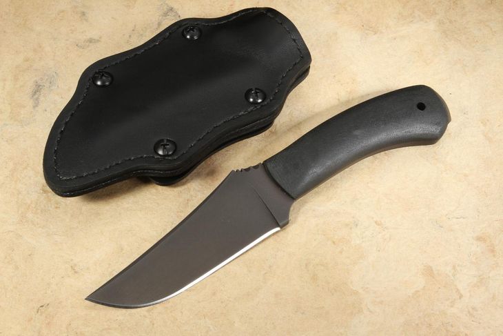 Winkler Knives - Blue Ridge Crusher - Black Laminate Handle