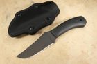 Winkler Knives - Blue Ridge Crusher - Black Laminate Handle