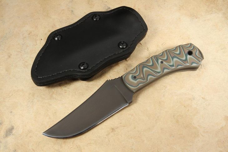 Winkler Knives - Blue Ridge Crusher - Sculpted Camo G10