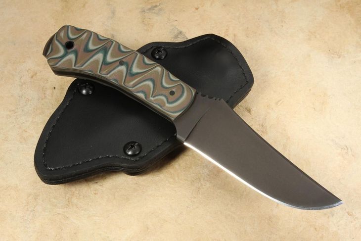 Winkler Knives - Blue Ridge Crusher - Sculpted Camo G10