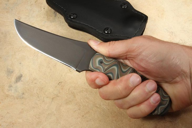 Winkler Knives - Blue Ridge Crusher - Sculpted Camo G10
