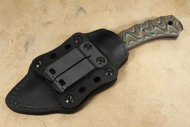 Winkler Knives - Blue Ridge Crusher - Sculpted Camo G10