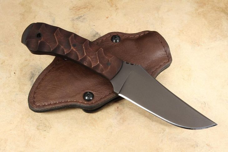 Winkler Knives - Blue Ridge Crusher - Sculpted Maple Handle