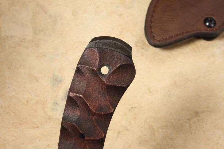 Winkler Knives - Blue Ridge Crusher - Sculpted Maple Handle