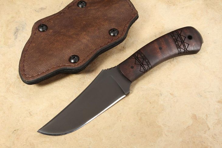 Winkler Knives - Blue Ridge Crusher - Tribal Maple Handle