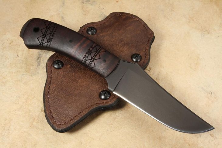 Winkler Knives - Blue Ridge Crusher - Tribal Maple Handle