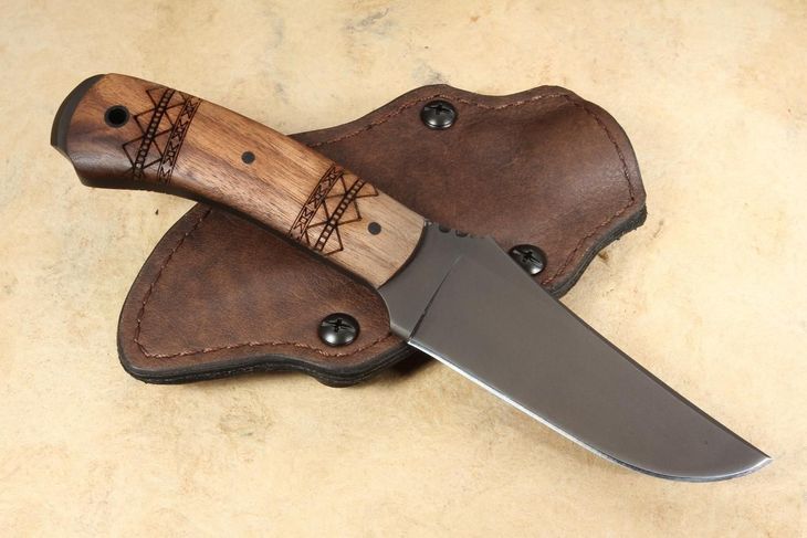 Winkler Knives - Blue Ridge Crusher - Tribal Walnut Handle