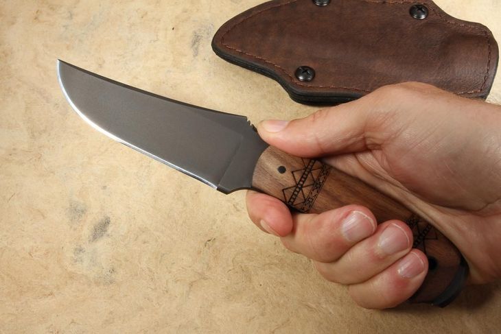 Winkler Knives - Blue Ridge Crusher - Tribal Walnut Handle