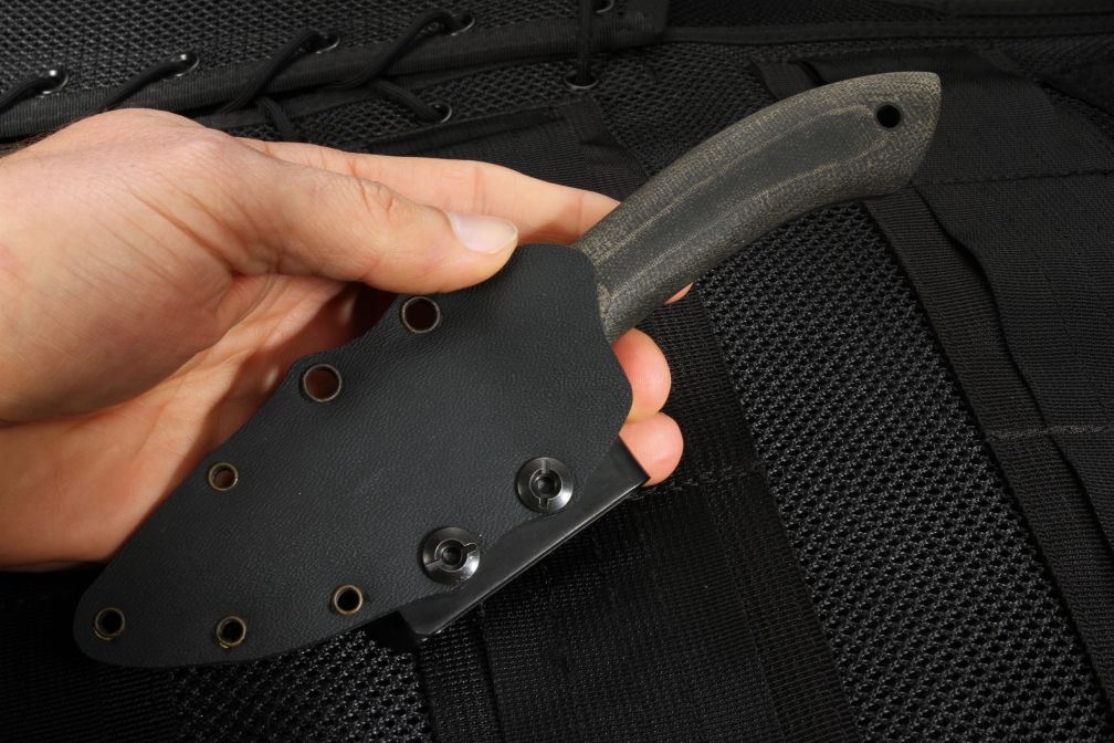 Winkler Everycarry Knives Micarta/Caswell, Knight, BlackIn Stock