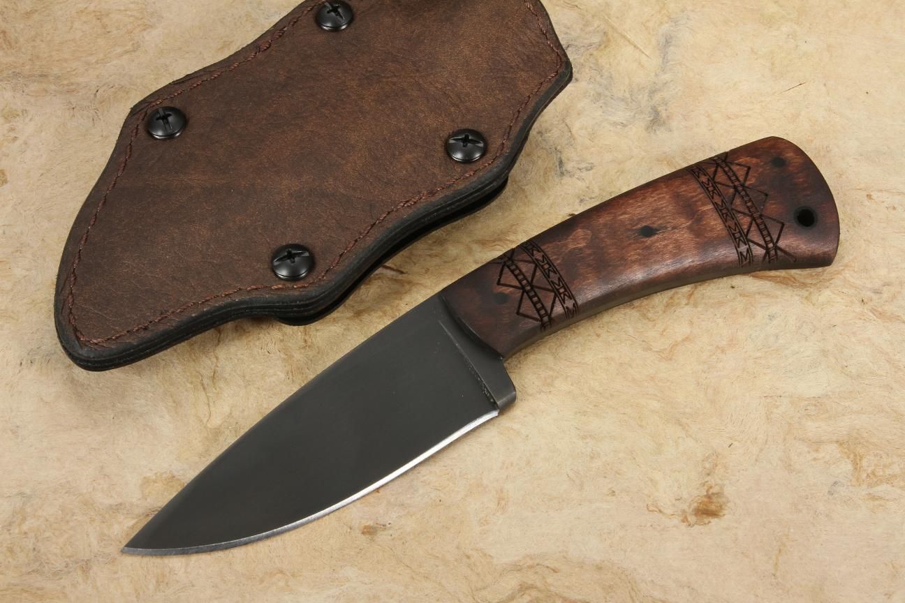 Winkler Knives Forest Edge Tribal Maple Handle + Free Shipping