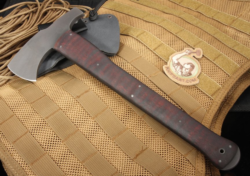 Winkler Knives Hammer Combat Axe, Caswell/Maple Free Shipping
