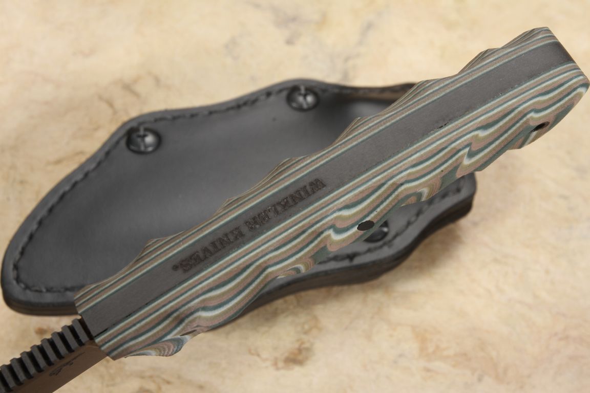 Winkler Jaeger Sculpted Multicam G10 Fixed Blade
