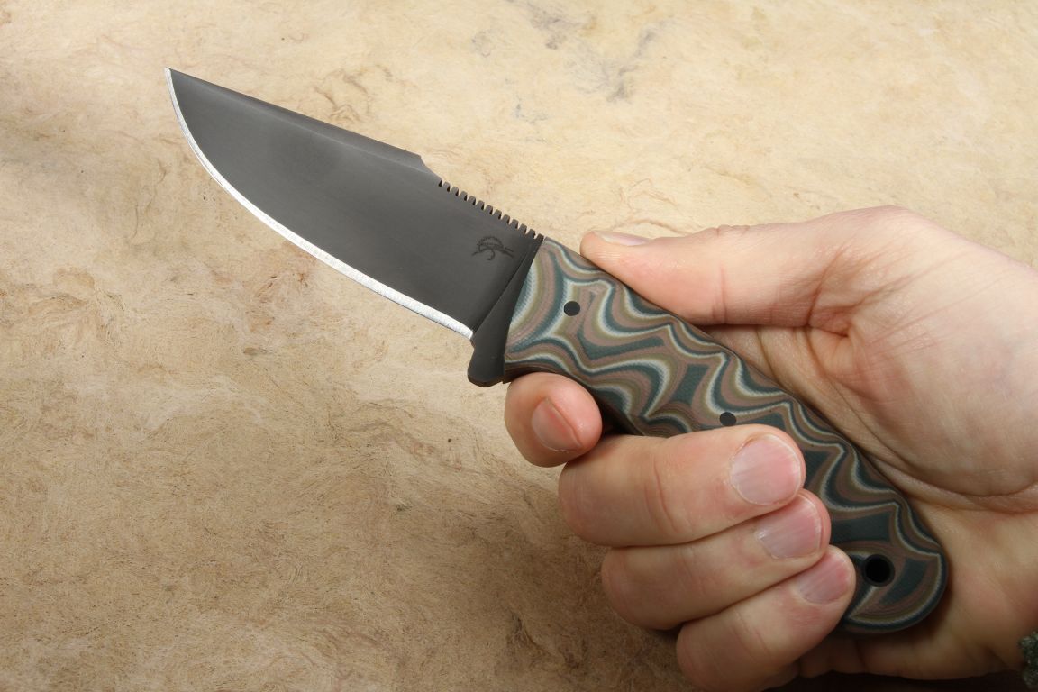 Winkler Jaeger Sculpted Multicam G10 Fixed Blade