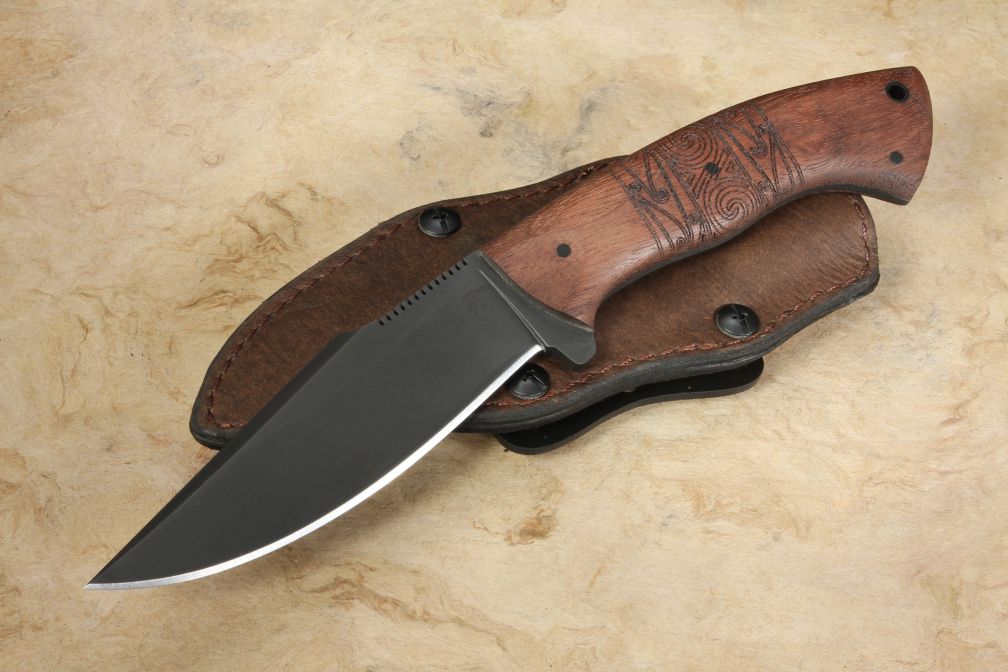 Winkler Knives, Pathfinder Tribal Walnut, Knight Free Shipping