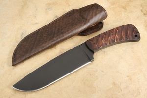 Winkler Lost Lake Camp Knife - Sculpted Maple Handle