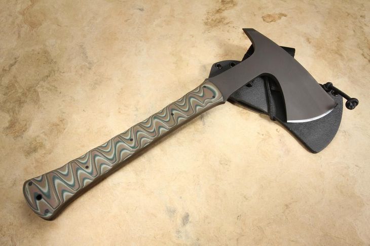 Winkler Ridge Line Hatchet - Sculpted Camo G10