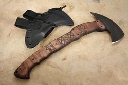 Winkler Sayoc RND Tribal Maple Handle Tomahawk