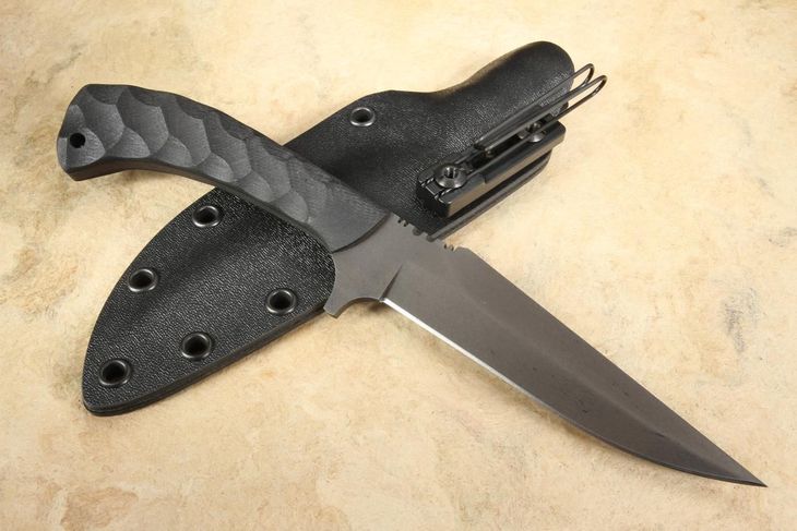 Winkler Shadow Strike - Sculpted Black Laminate Handle