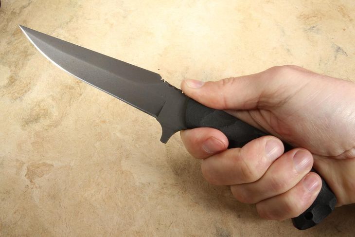 Winkler Shadow Strike - Sculpted Black Laminate Handle