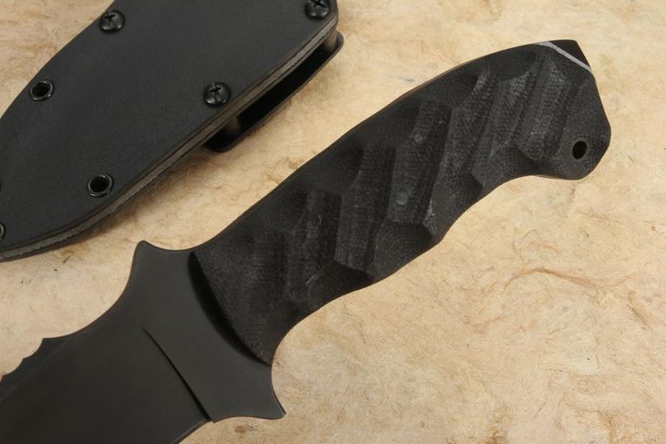 Winkler Utility Crusher  - Sculpted Black Laminate Handle