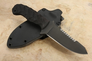 Winkler Utility Crusher  - Sculpted Black Laminate Handle