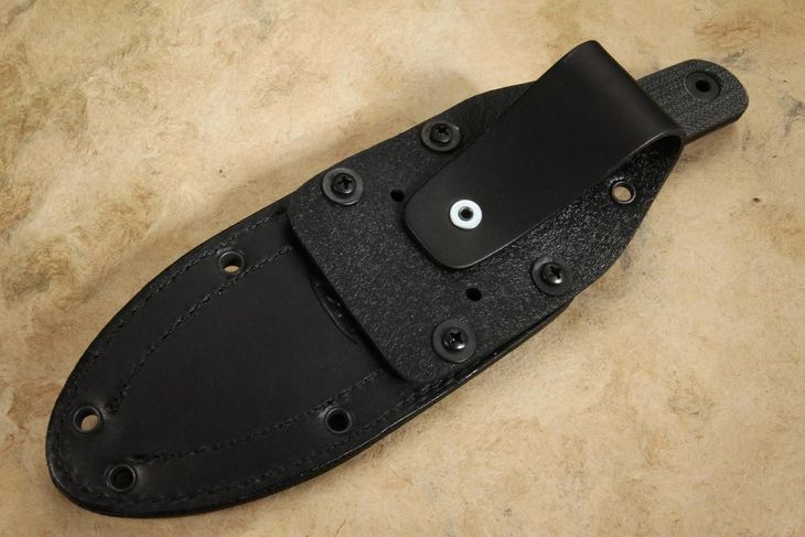 Zero Tolerance 0004BLK Black Fixed Blade - Black Coated CPM Cru Wear