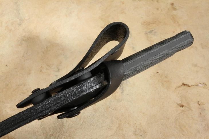 Zero Tolerance 0004BLK Black Fixed Blade - Black Coated CPM Cru Wear