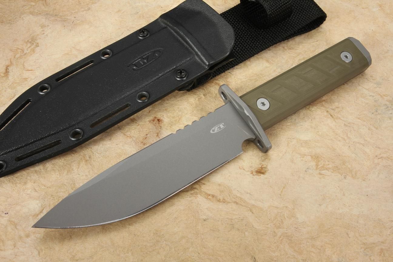 Zero Tolerance 0006 Fixed Blade Field Knife CPM 3V Steel + Free Shipping