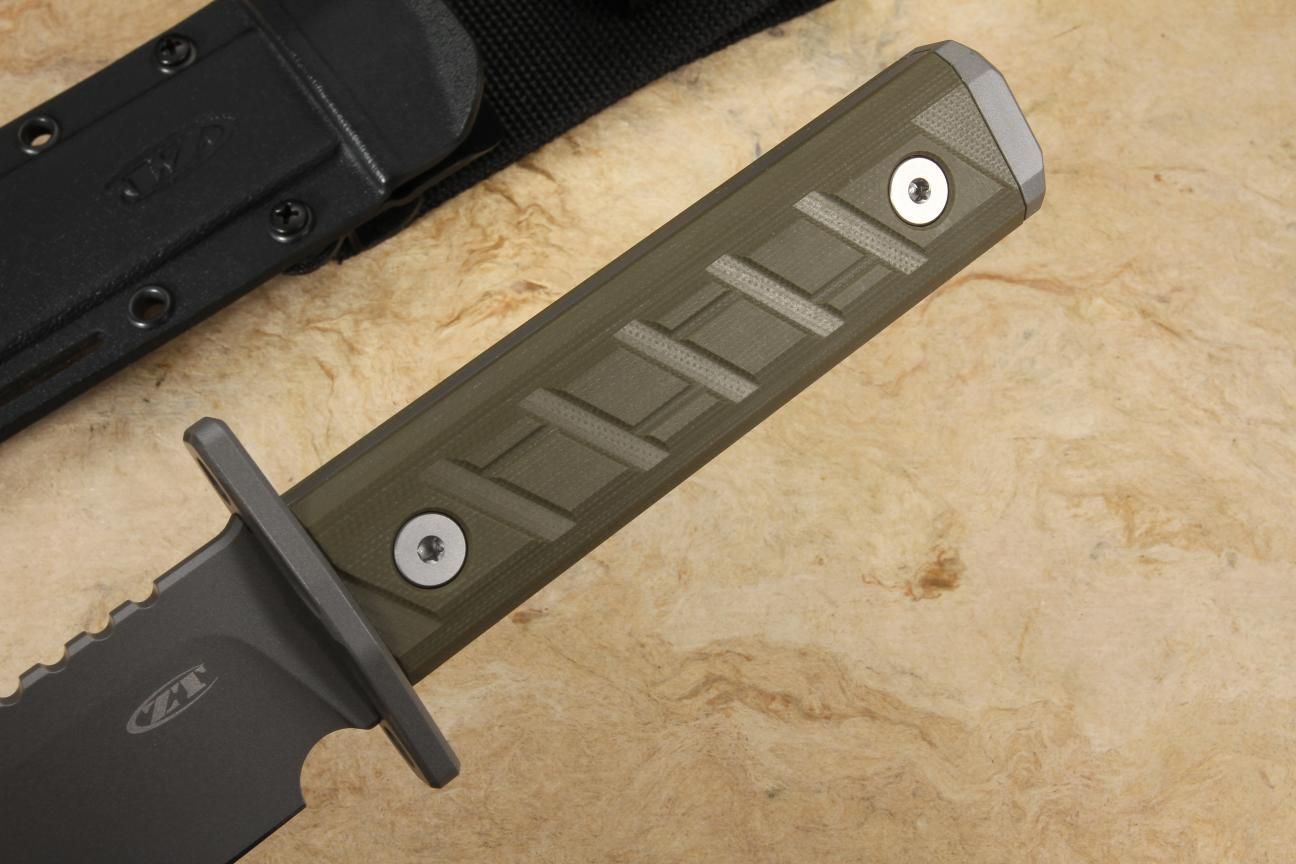 Zero Tolerance 0006 Fixed Blade Field Knife CPM 3V Steel + Free Shipping