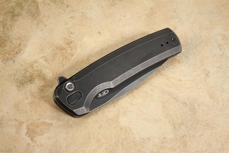 Zero Tolerance 0044BLK Blackwash Flipper - Black Coated S45VN