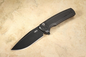 Zero Tolerance 0044BLK Blackwash Flipper - Black Coated S45VN