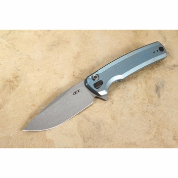 Zero Tolerance 0044BLU Button Lock Flipper - ZT 0044BLU Limited Edition