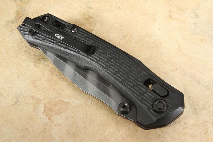 Zero Tolerance 0203BLKTS Black Tiger Stripe - Duralock - CPM M4 Steel