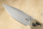 Zero Tolerance 0203GRM390 Green Canvas Micarta - M390 - Duralock