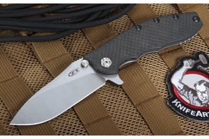 Zero Tolerance 0562CF Carbon Fiber Flipper - Hinderer Design